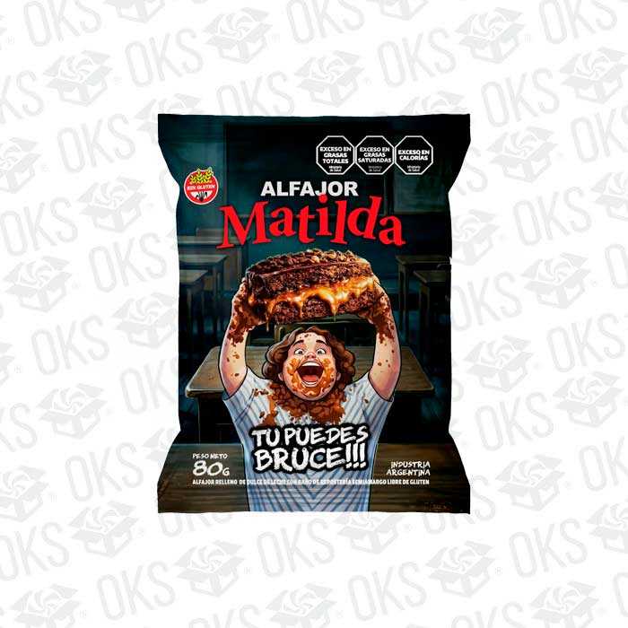 ALFAJOR MATILDA 80G X UNIDAD (20)