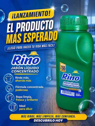 JABON RINO 500ML PARA DILUIR