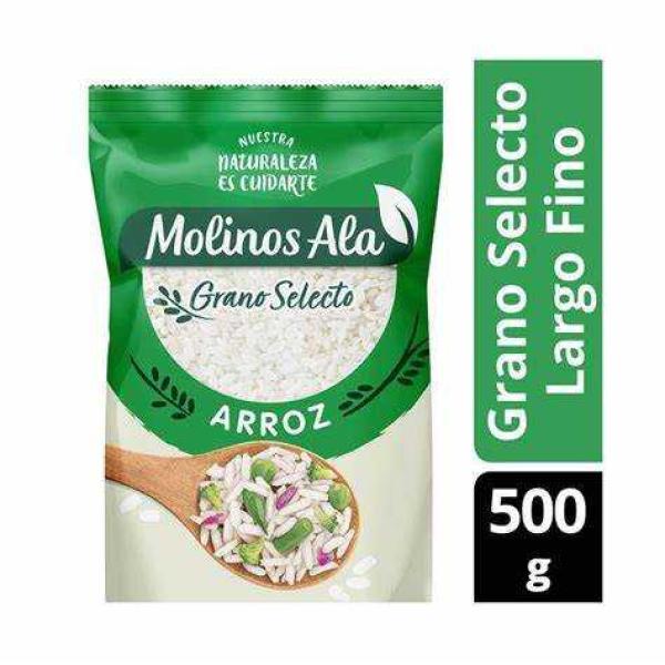 ARROZ MOLINOS ALA LARGO FINO 500 G (10)