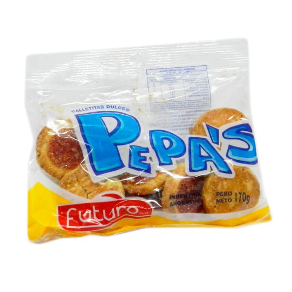GALLETITAS PEPAS FUTURO 170 G (24)